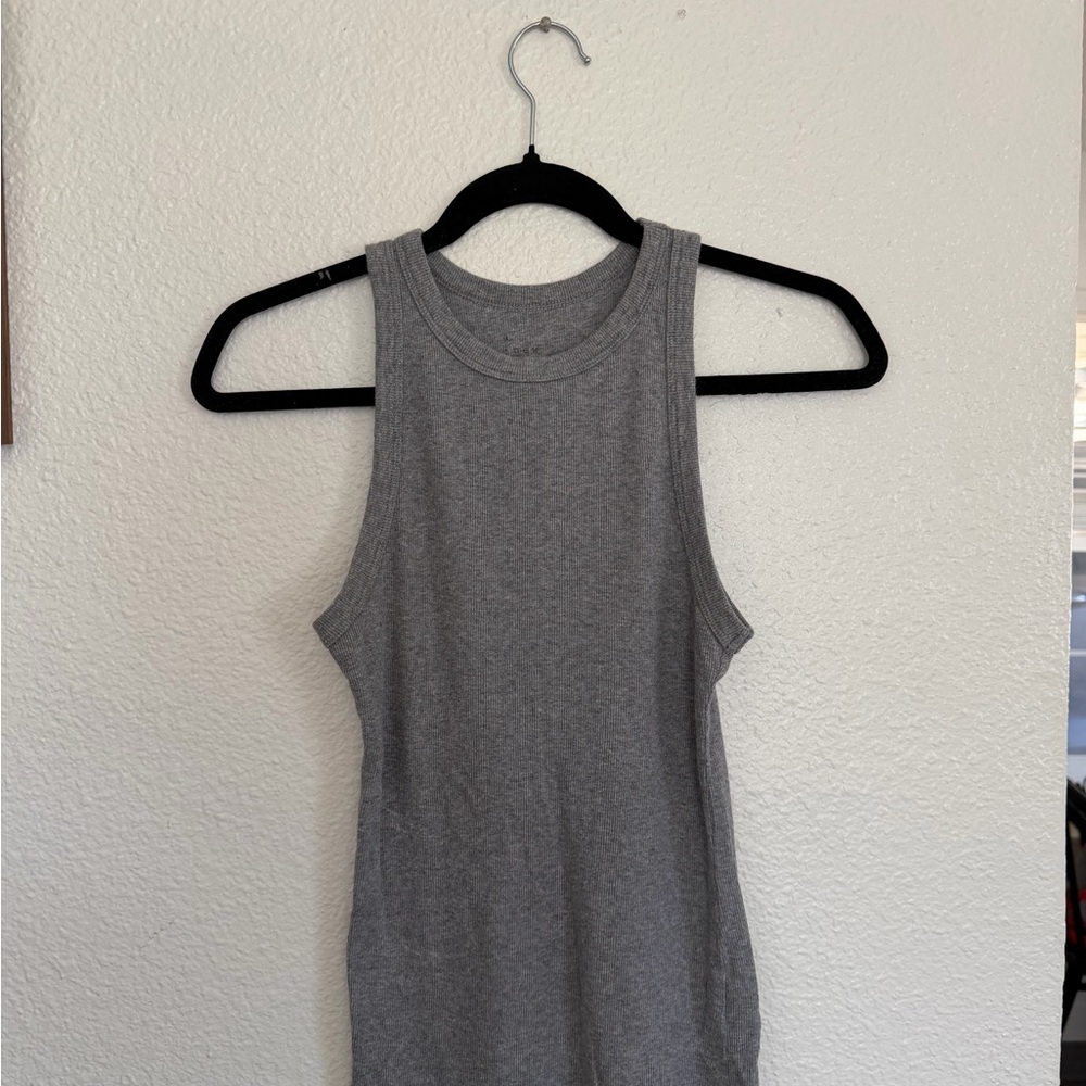 a new day Charcoal Tank Top